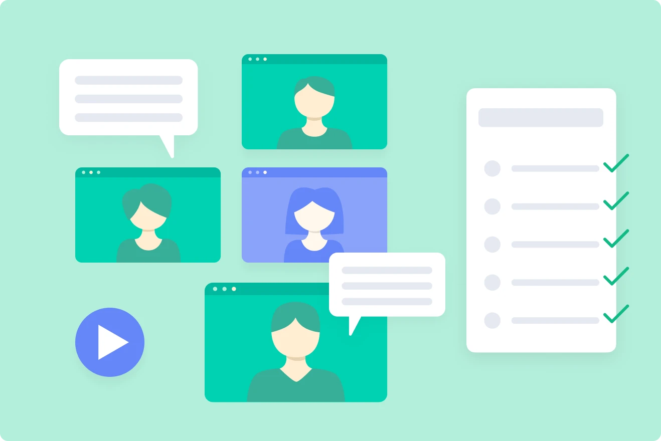 Group sessions illustration