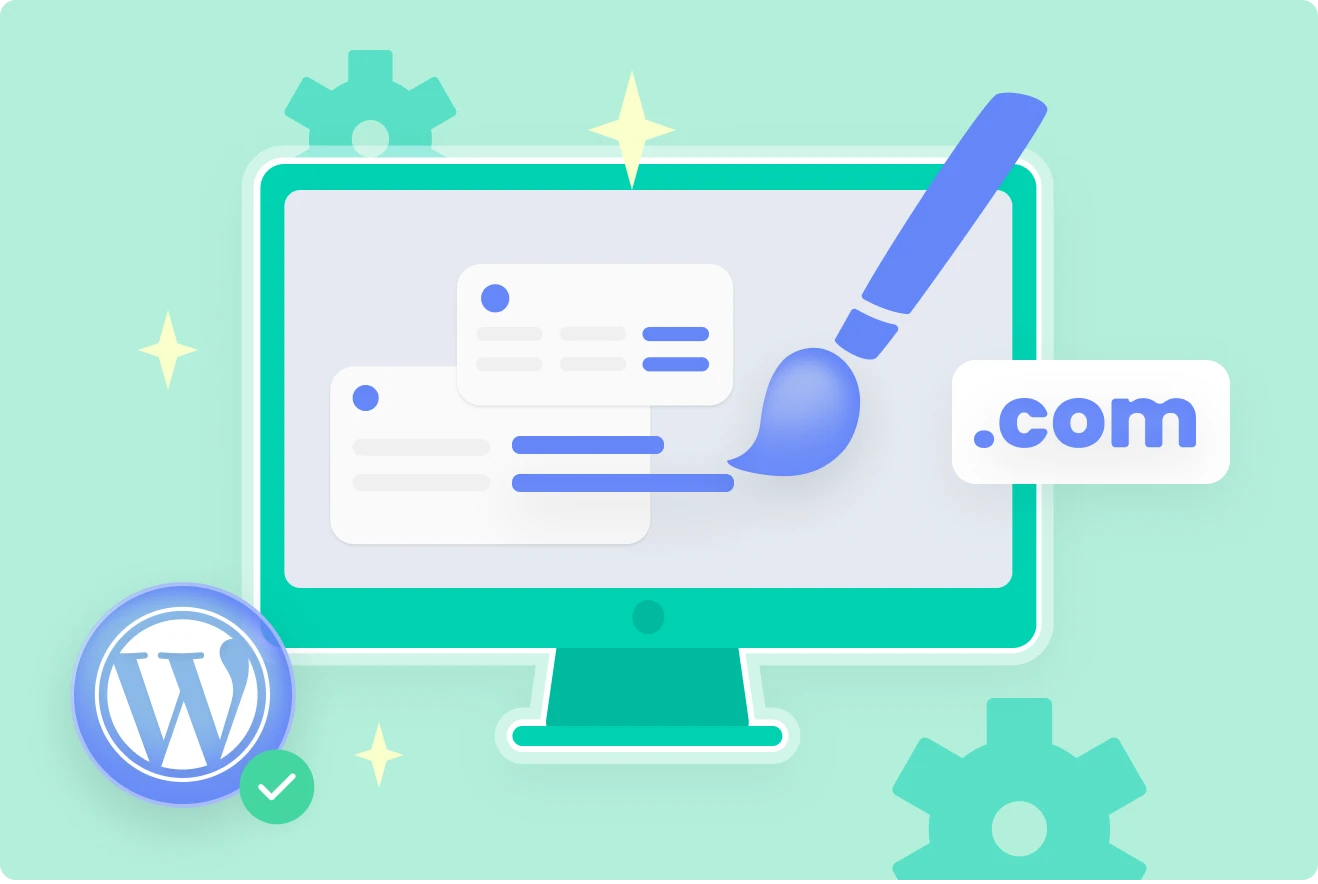 Online booking page illustration